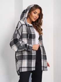 Рубашка ISSA Plus модель 15290_серый Фото