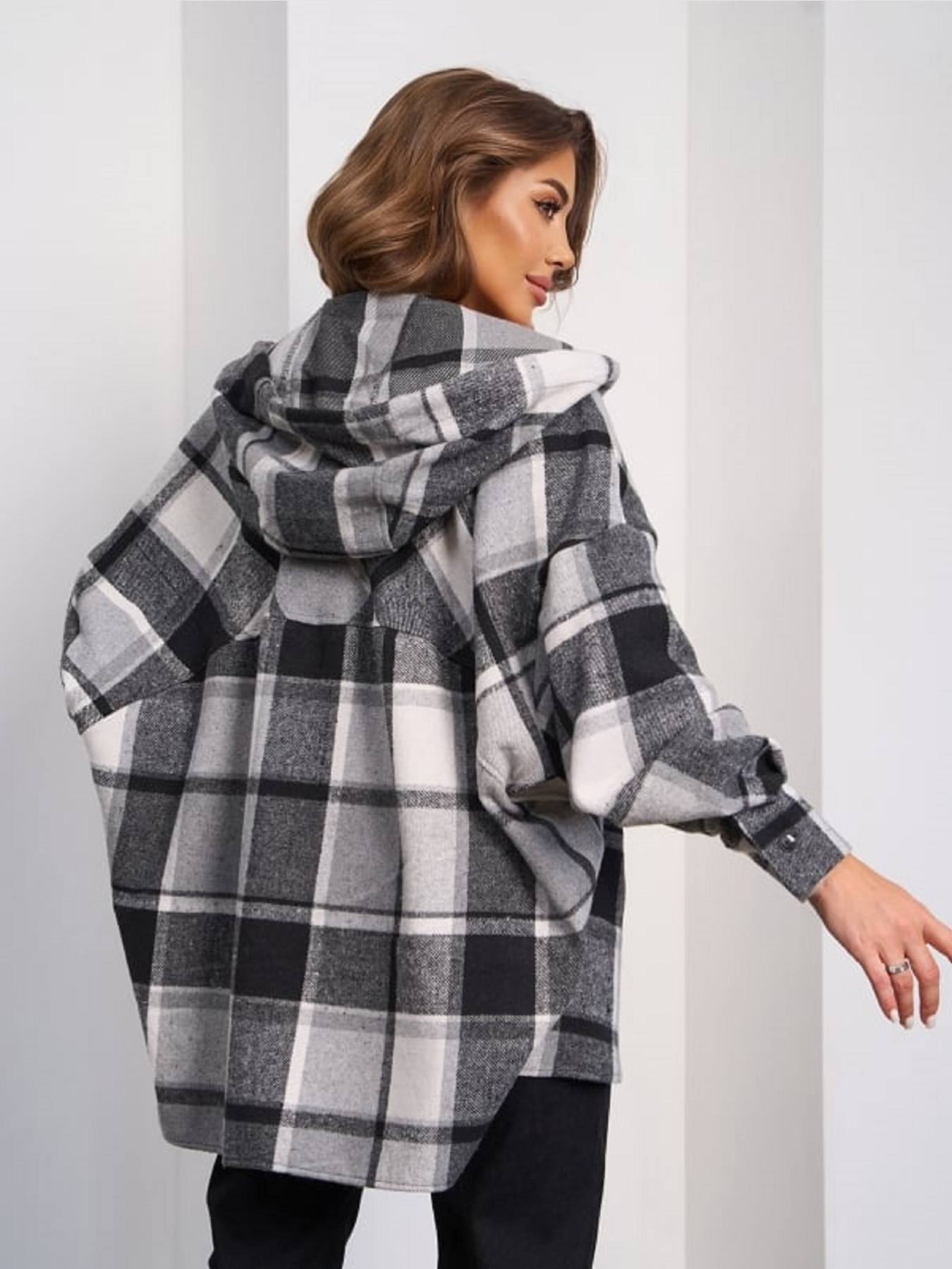 Рубашка повседневная ISSA Plus модель 15290_серый Фото