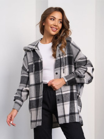 Рубашка повседневная ISSA Plus модель 15290_серый Фото