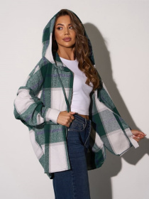 Рубашка ISSA Plus модель 15291_зеленый Фото