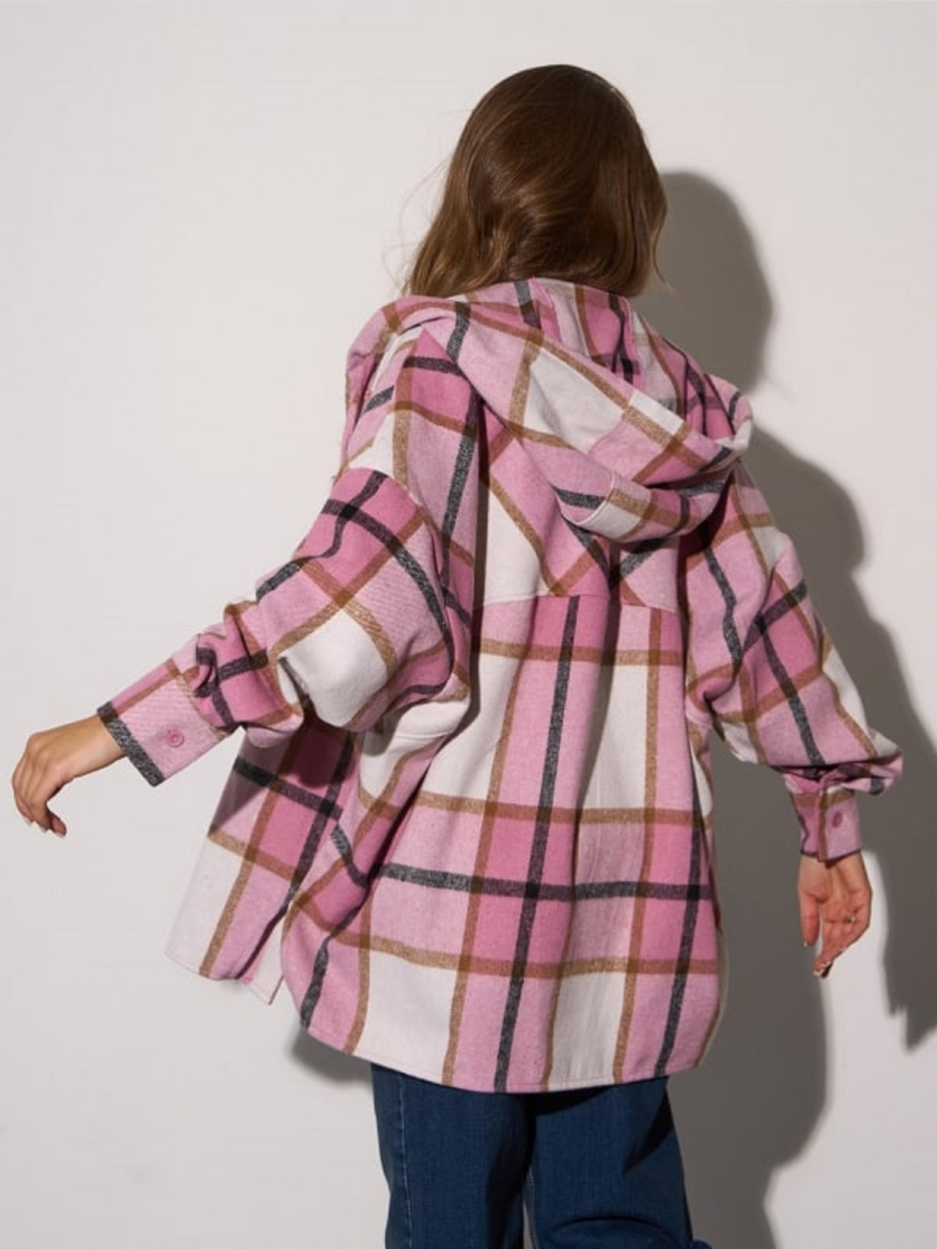 Рубашка ISSA Plus модель 15292_розовый Фото