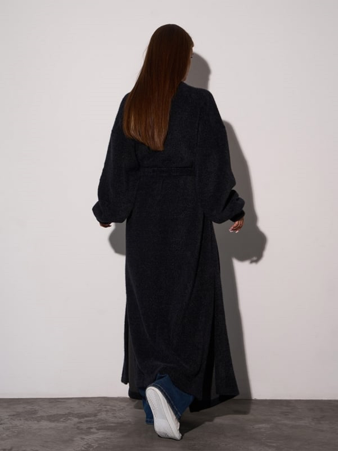 Кардиган ISSA Plus модель 15294_черный Кардиган ISSA Plus модель 15294_черный Фото