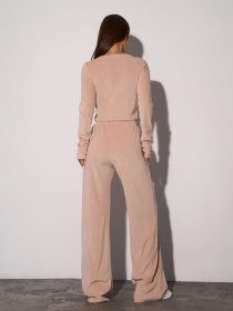 Повсякденний костюм ISSA Plus модель SA_654_бежевый Фото