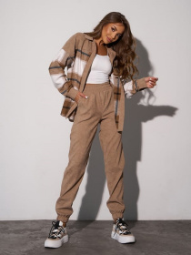 Костюм ISSA Plus модель SA_657_бежевый Фото