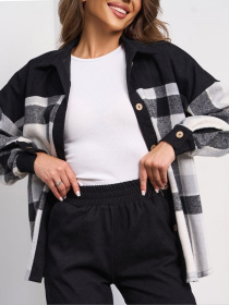 Костюм ISSA Plus модель SA_657_черный Фото