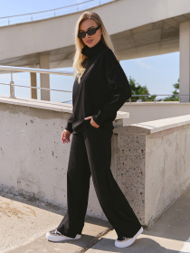 Повсякденний костюм ISSA Plus модель 14820A_черный Фото