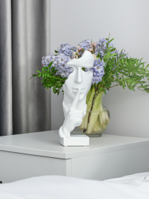 Статуэтка "Лицо" MBM MY HOME модель DH-ST-05 WHITE Фото