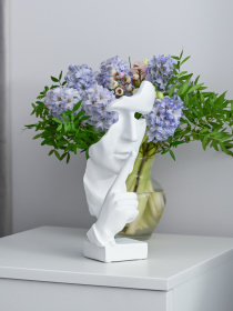 Статуэтка "Лицо" MBM MY HOME модель DH-ST-05 WHITE Фото