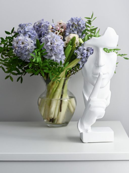 Статуэтка "Лицо" MBM HOME модель DH-ST-05 WHITE Фото