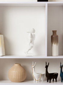 Статуетка "Обличчя" MBM HOME модель DH-ST-05 WHITE Фото