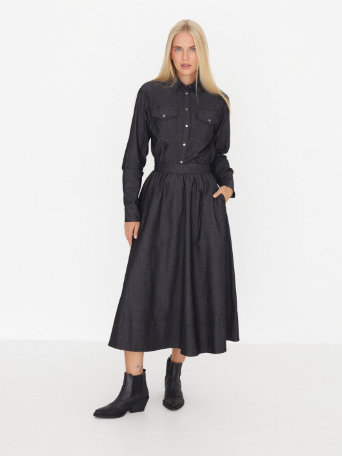 Джинсовая юбка Lilove модель 357 Фото