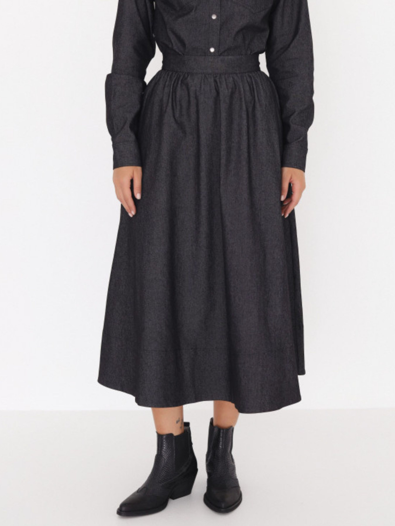 Джинсова спідниця Lilove модель 357 Фото