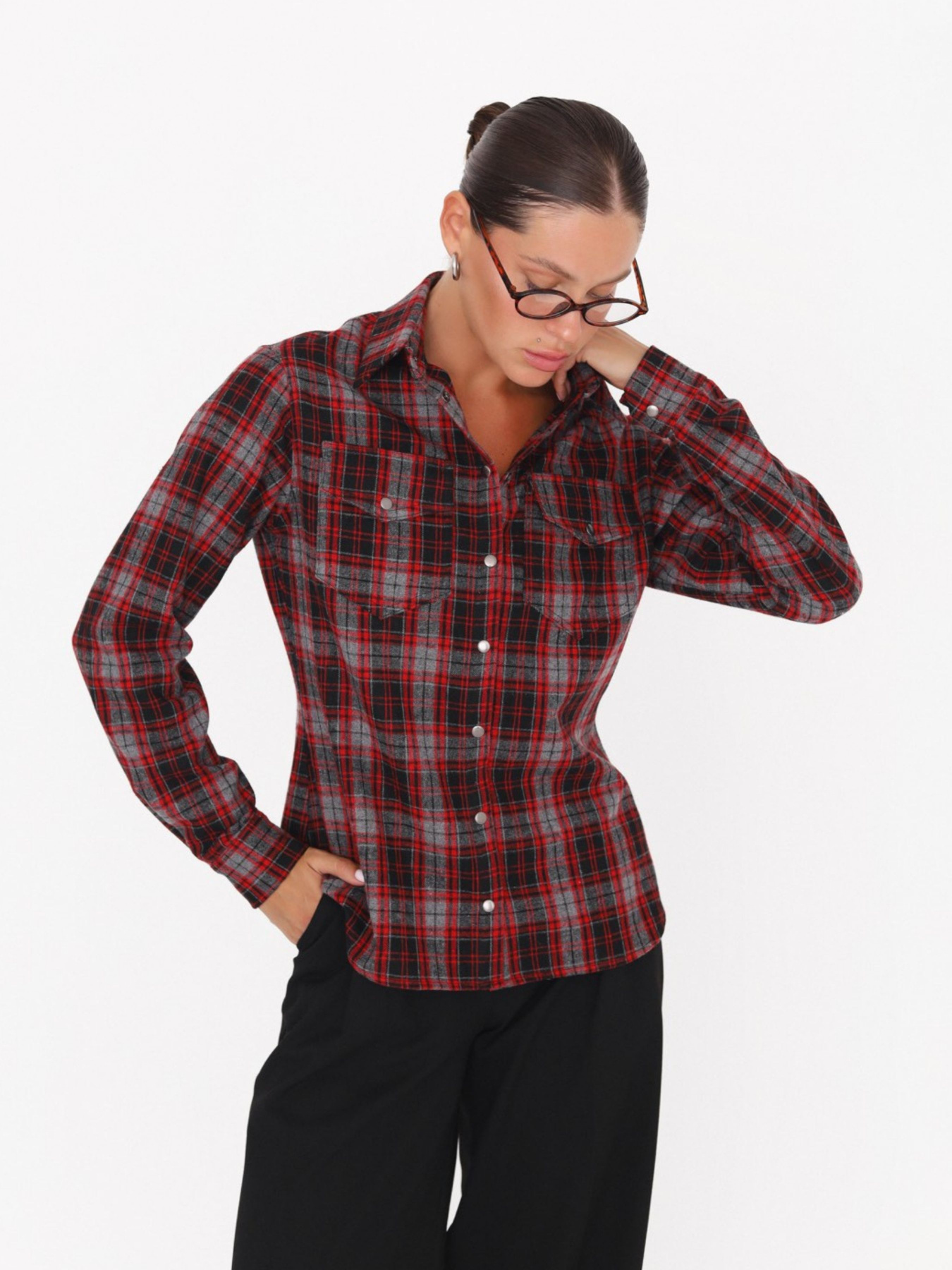 Рубашка повседневная Lilove модель 359 Фото