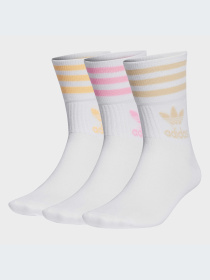 Шұлықтар мен тізеден жоғары Adidas Adicolor үлгі IB9389-KZ Фото