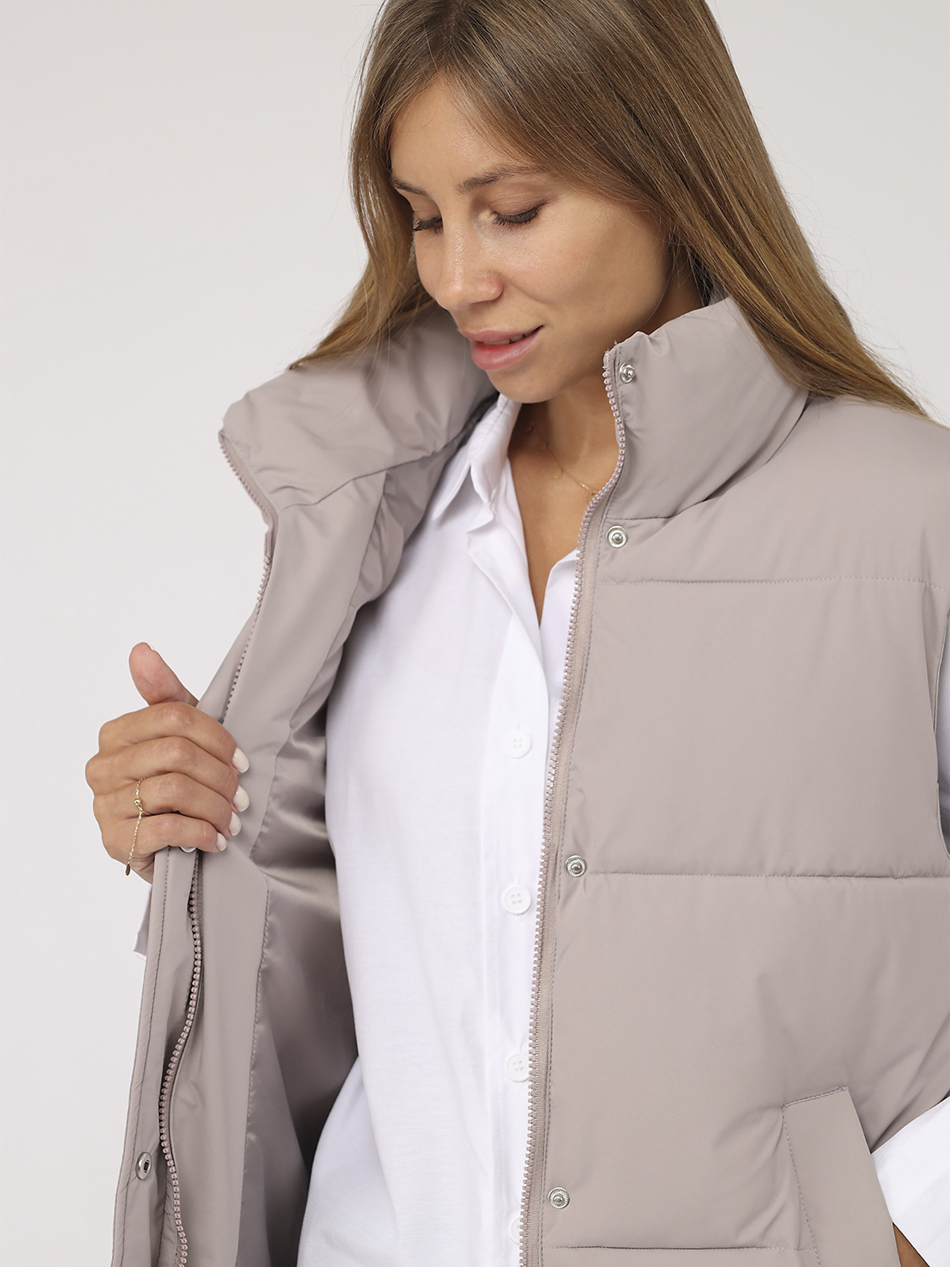 Жилет з утеплювачем YUKI модель ЦБ-00277852 Фото