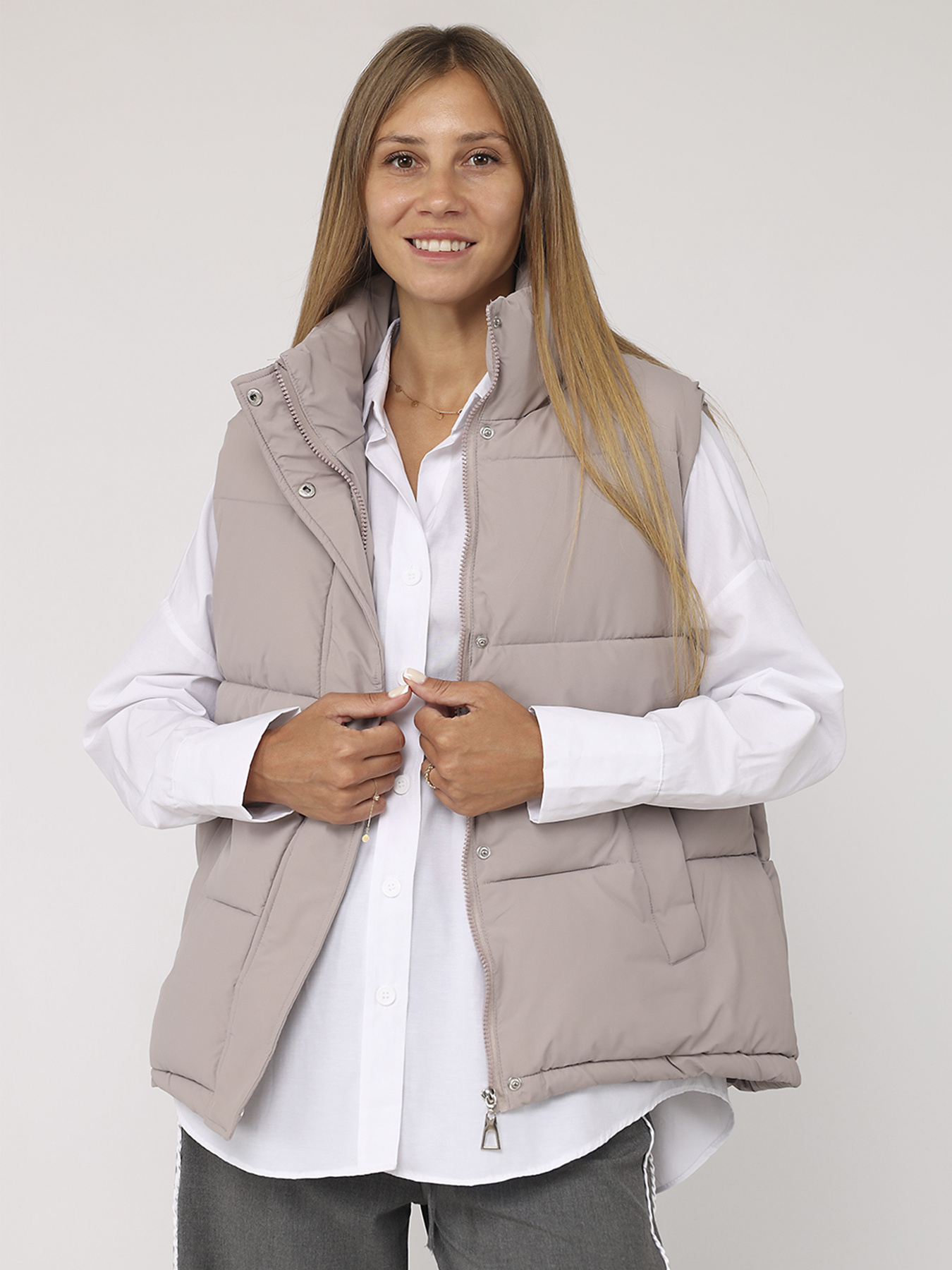 Жилет з утеплювачем YUKI модель ЦБ-00277852 Фото