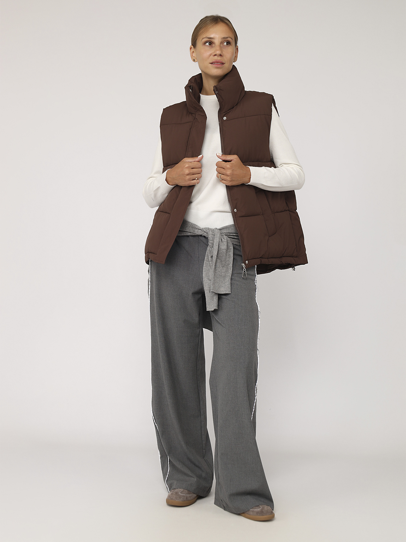 Утеплений жилет YUKI модель ЦБ-00277878 Фото