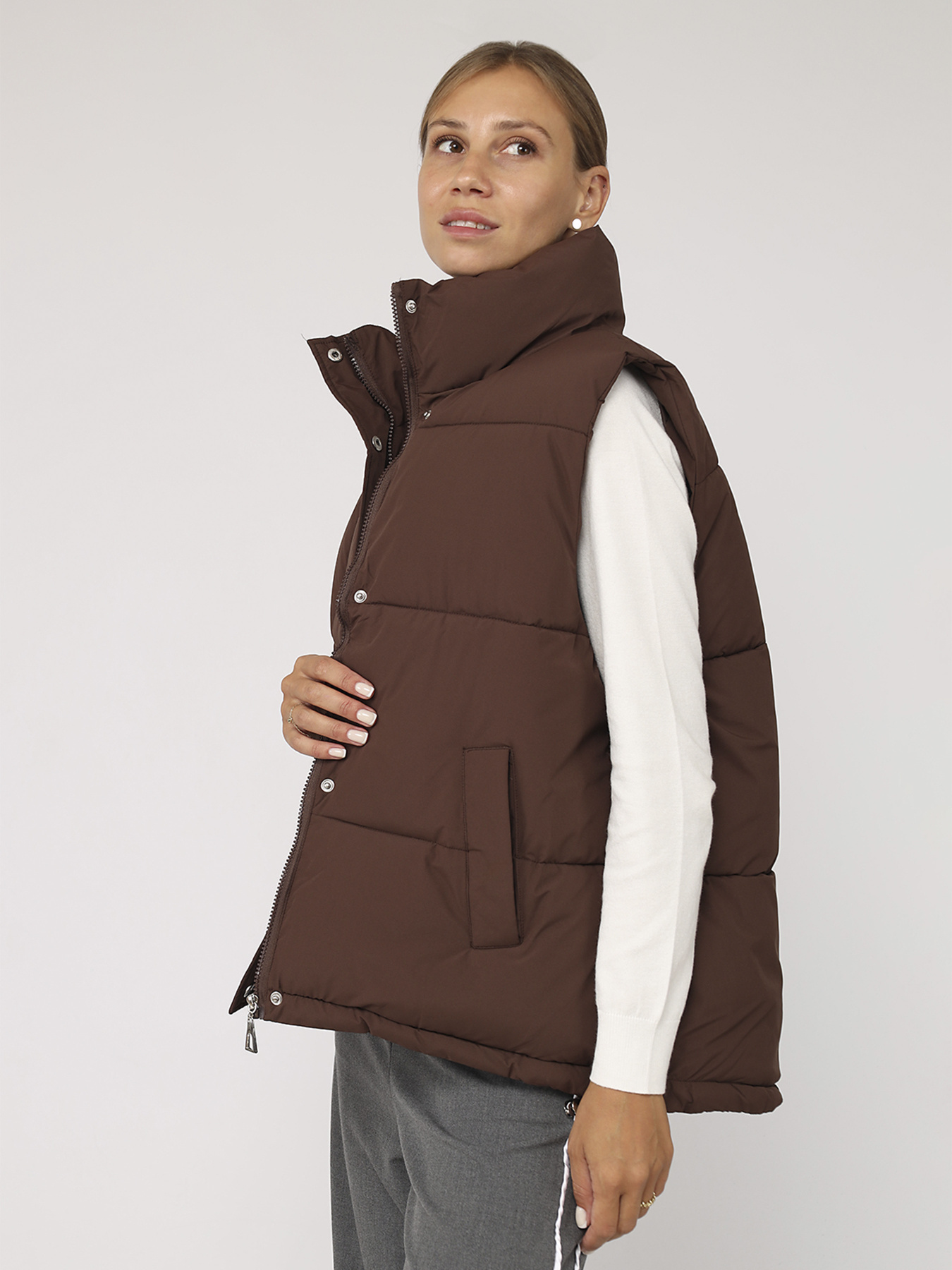 Утеплений жилет YUKI модель ЦБ-00277878 Фото