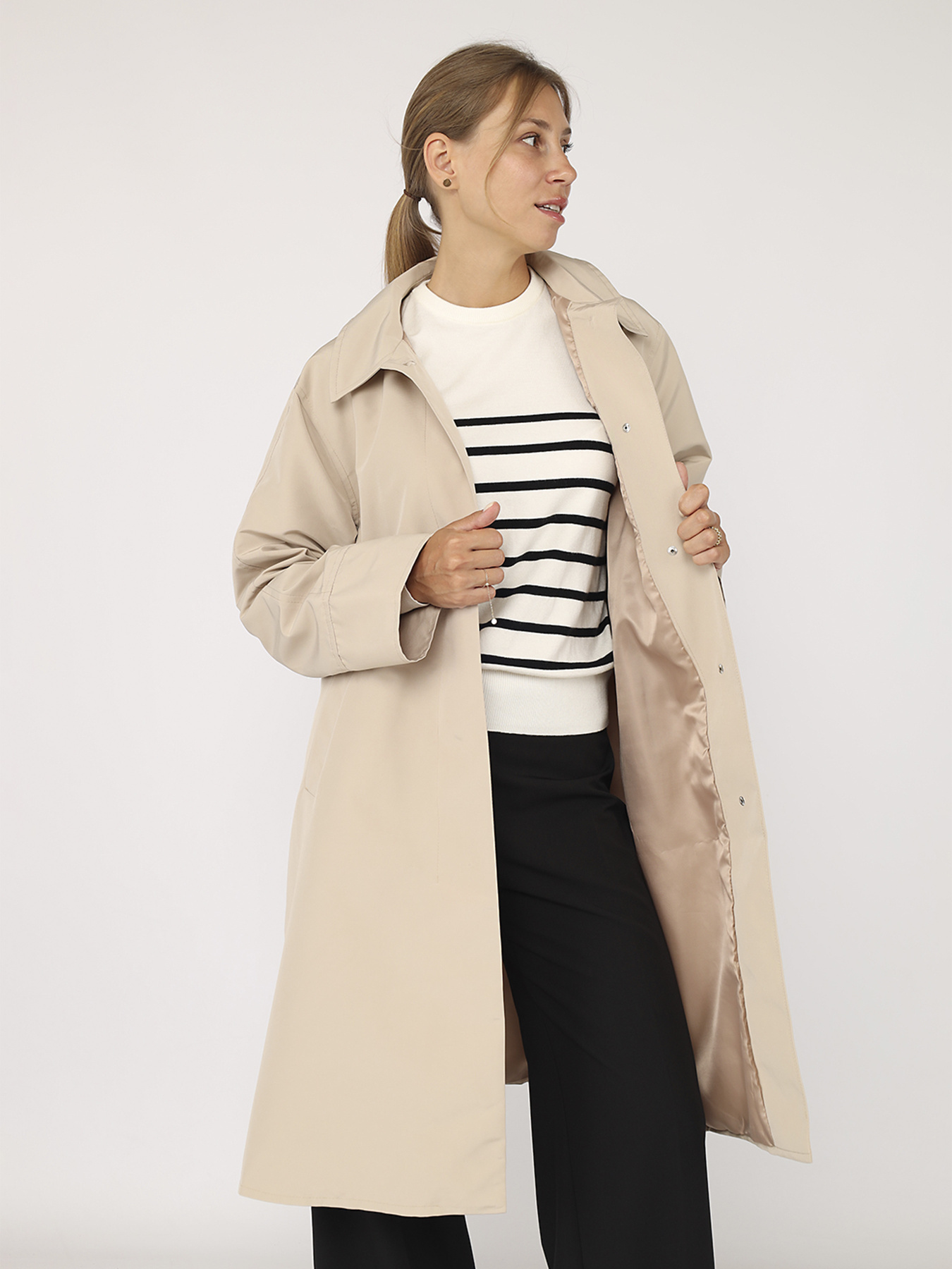 Плащ YUKI модель ЦБ-00279722 Фото