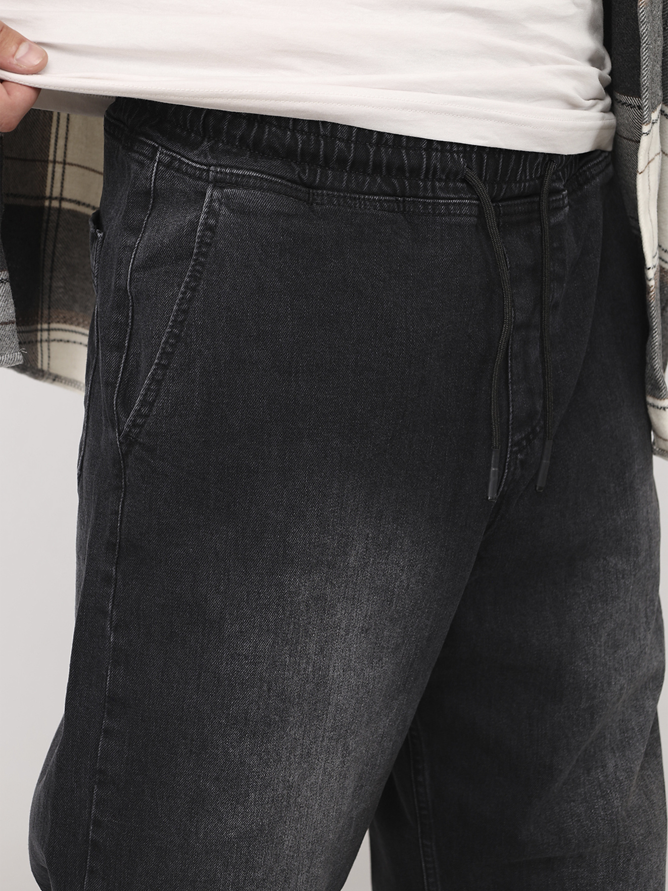 Джинсы мом YUKI модель ЦБ-00280657 Фото