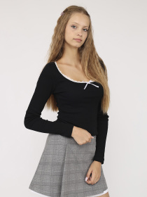 Лонгслив YUKI модель ЦБ-00280985 Фото