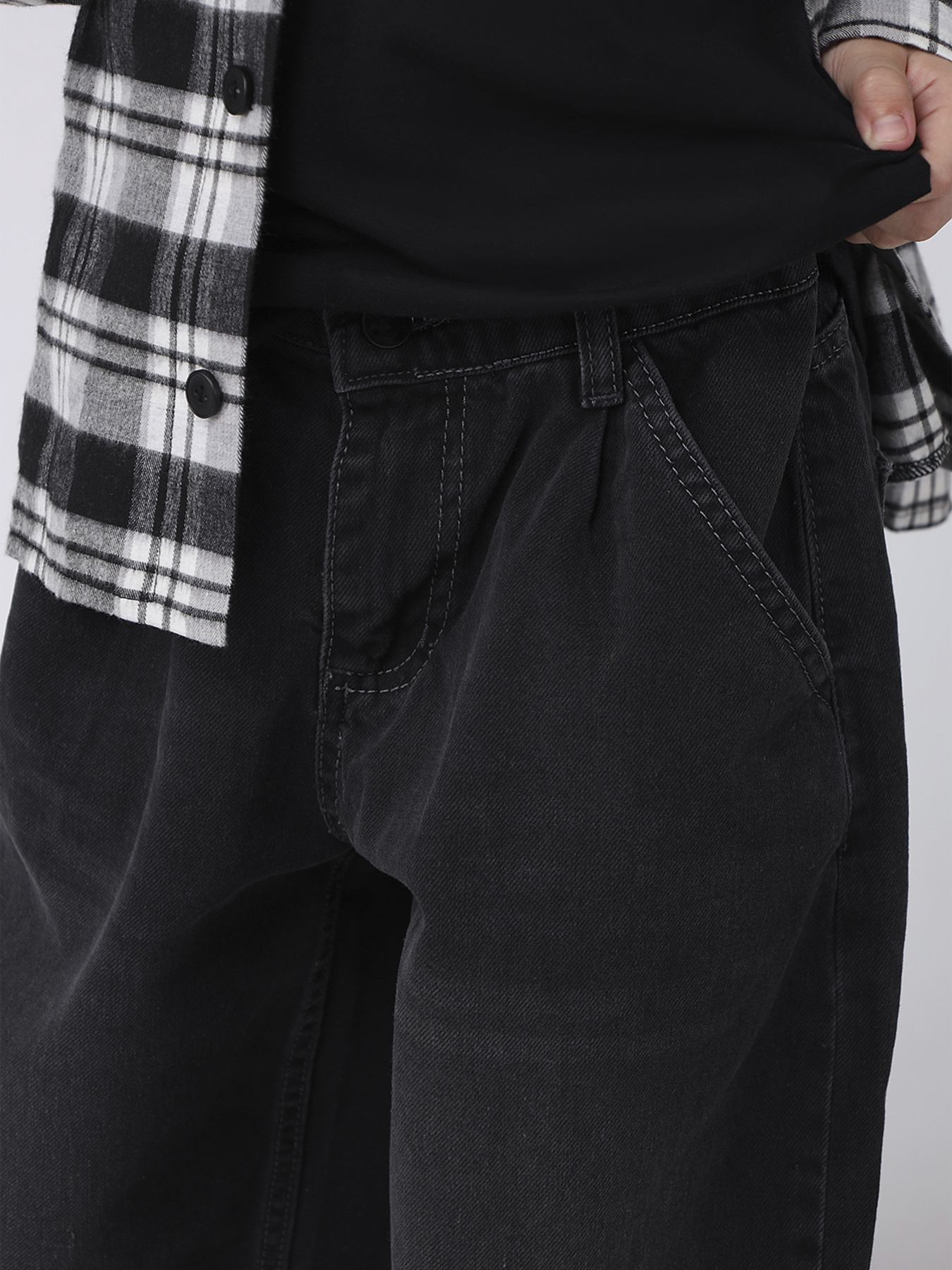 Широкі джинси YUKI модель ЦБ-00281932 Фото