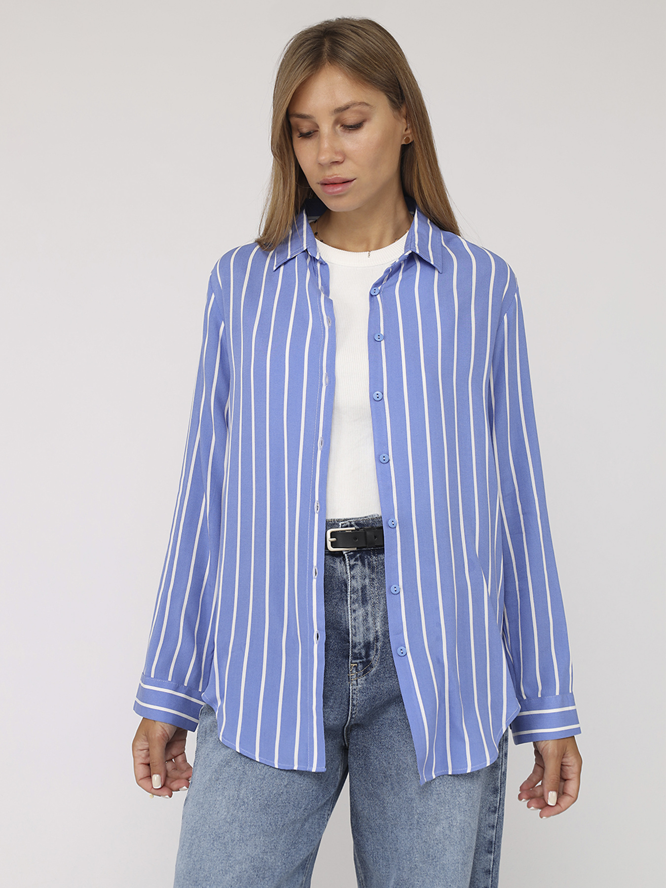 Рубашка повседневная YUKI модель ЦБ-00282039 Фото