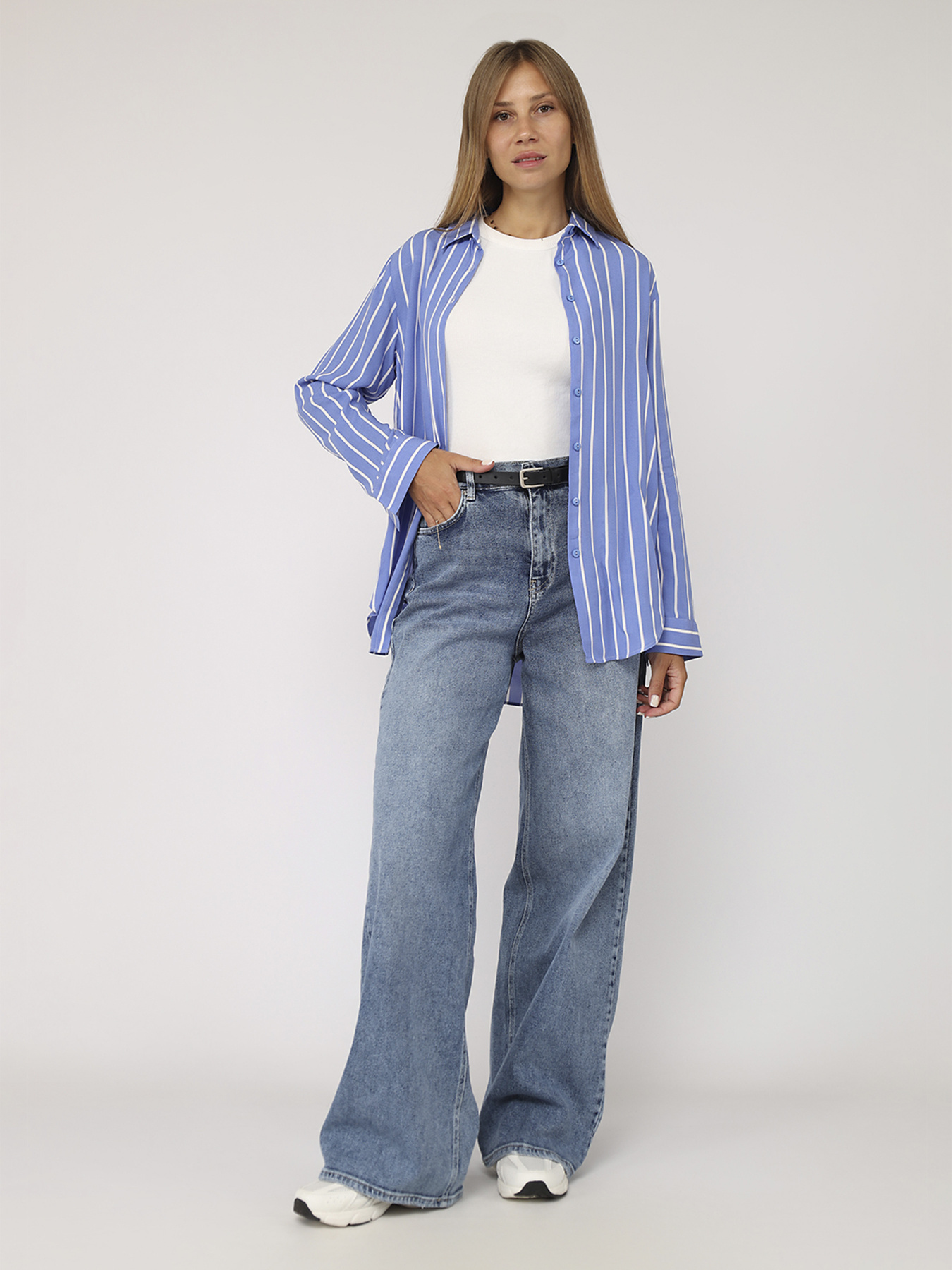 Рубашка повседневная YUKI модель ЦБ-00282039 Фото