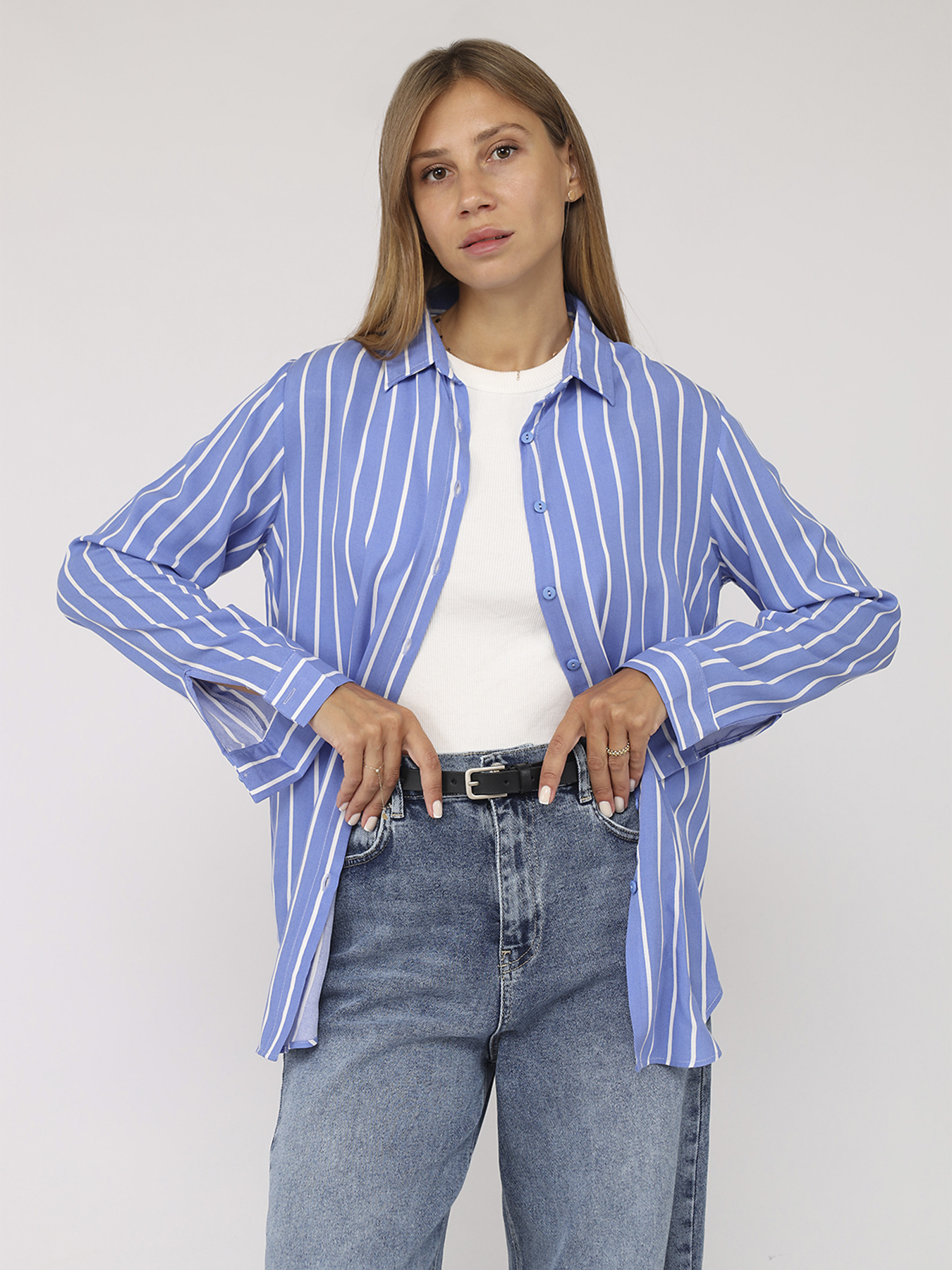 Рубашка повседневная YUKI модель ЦБ-00282039 Фото