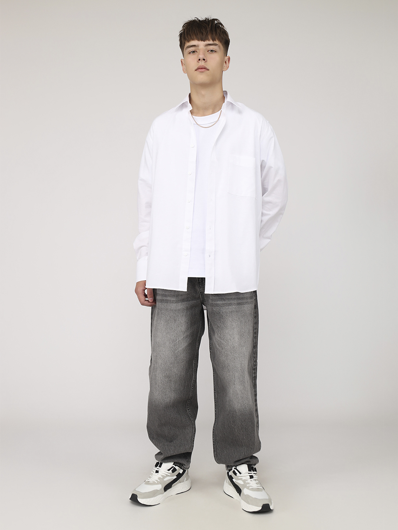 Рубашка повседневная YUKI модель ЦБ-00282555 Фото