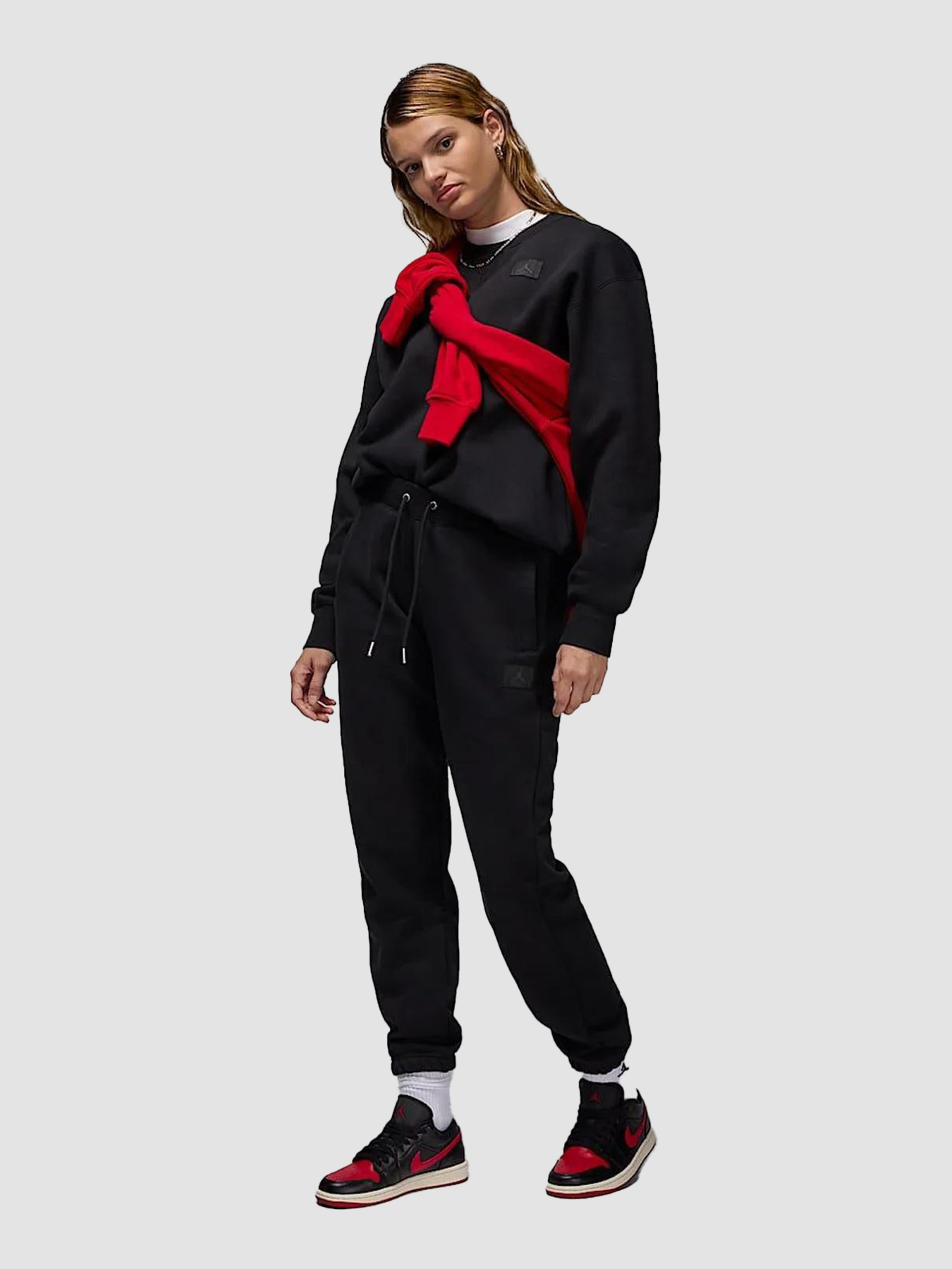 Джоггеры NIKE Flight Fleece модель FV7059-010 Фото