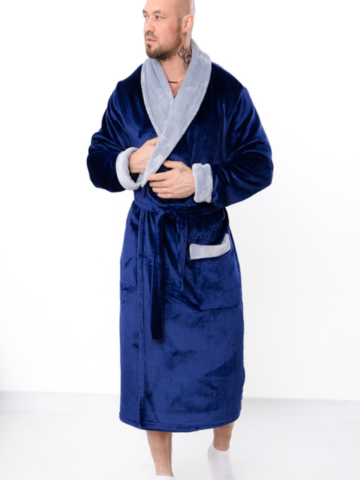 Халат Носи своє модель 8619-034-chornilxno-sinj Фото