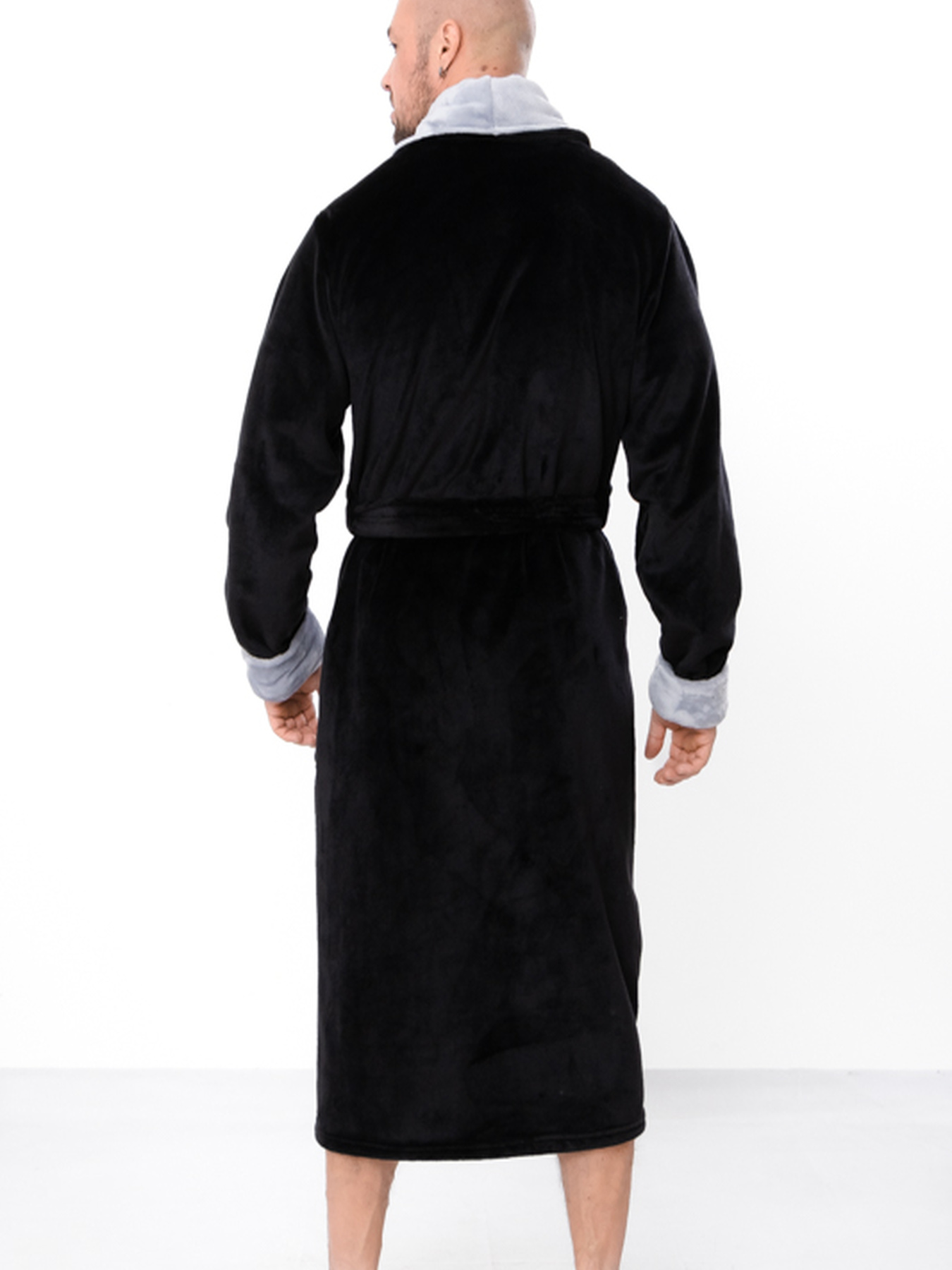 Халат Носи своє модель 8619-034-chornij-srij Фото