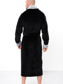 Халат Носи своє модель 8619-034-chornij-srij Фото