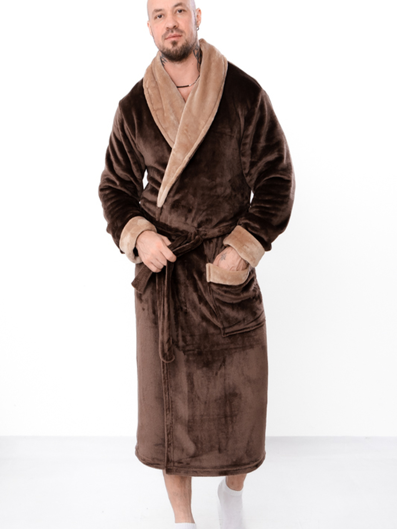 Халат Носи своє модель 8619-034-korichnevij Фото