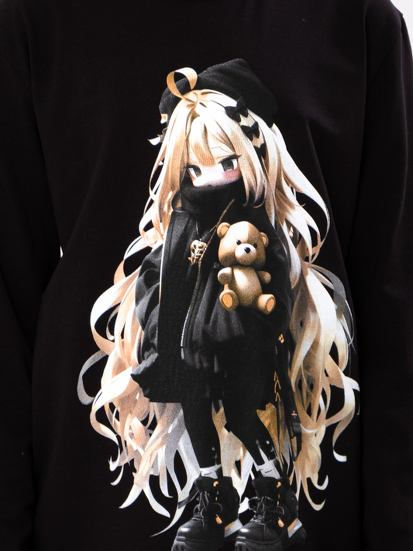 Лонгслив Носи своє модель 6363-036-33-2-3-chornij-anme Фото