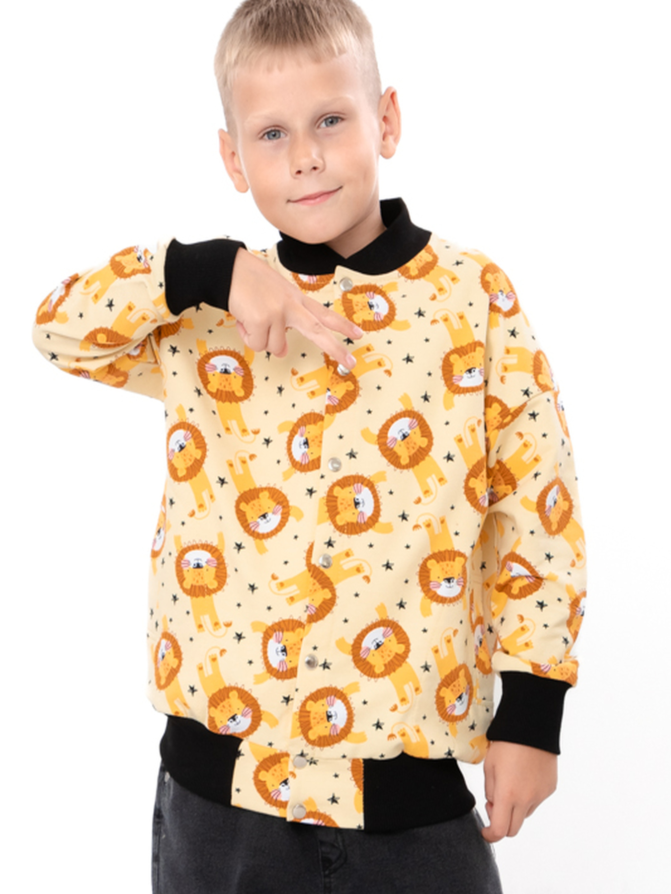 Кофта Носи своє модель 6404-055-4-lev-svtlo-psochnij Фото