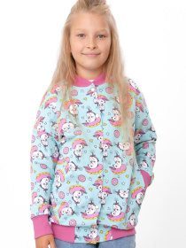 Кофта Носи своє модель 6404-055-5-dinorg-blakitnij Фото