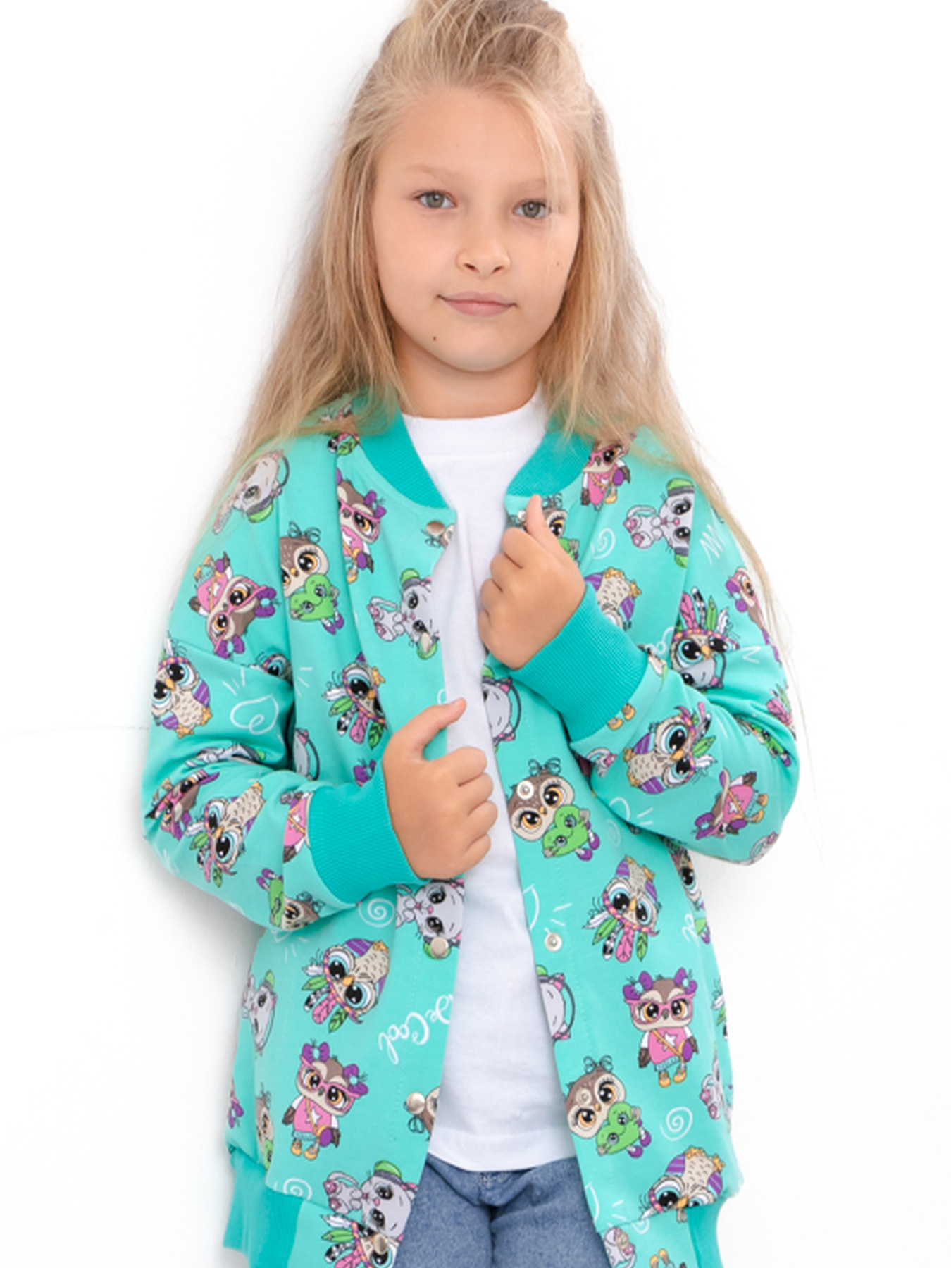 Кофта Носи своє модель 6404-055-5-sova-mentol Фото