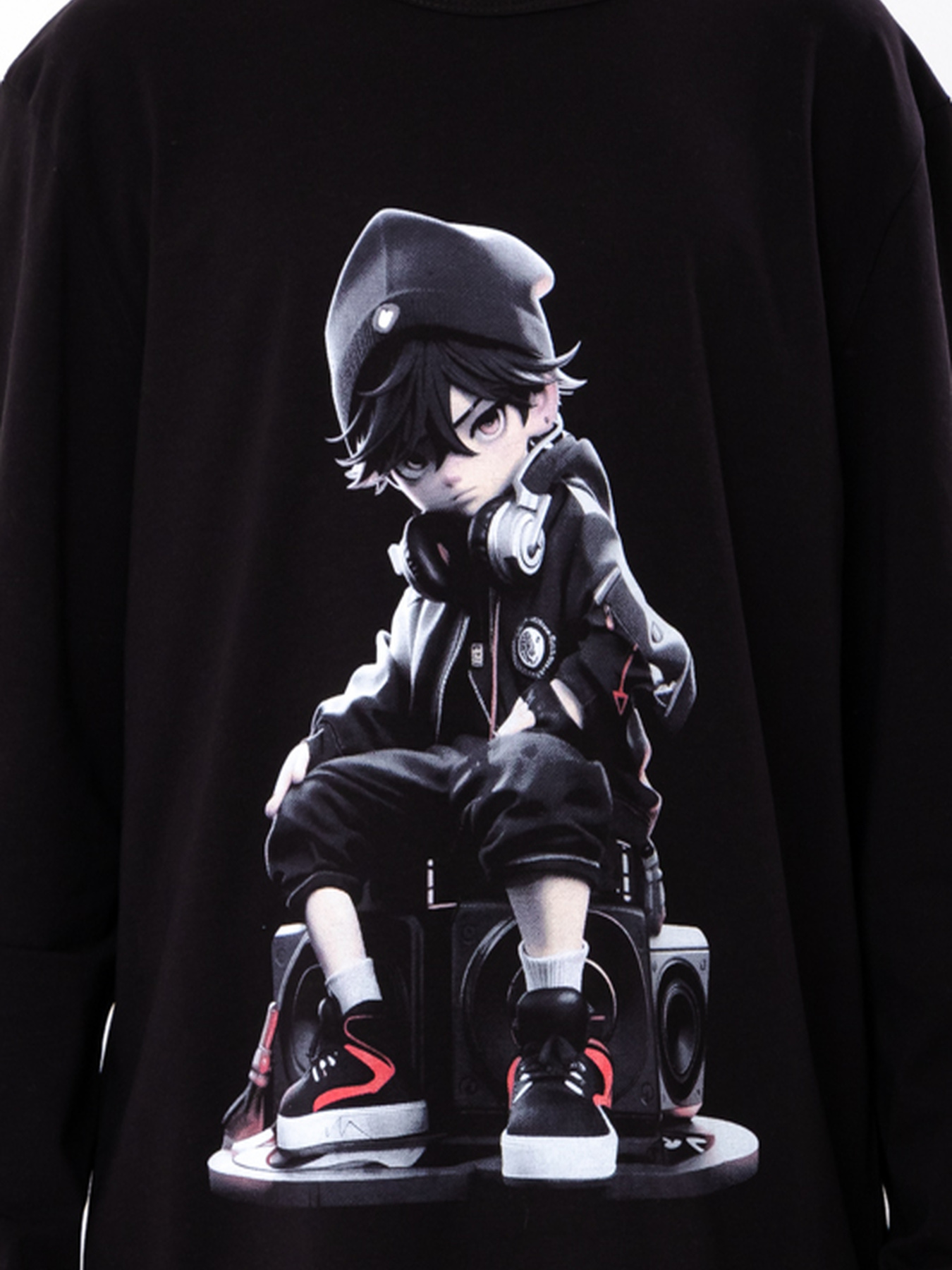 Лонгслив Носи своє модель 6363-036-33-1-4-chornij-anme Фото