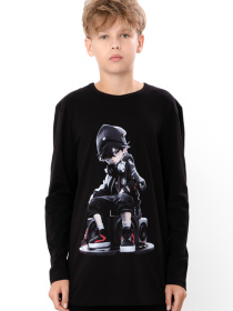 Лонгслив Носи своє модель 6363-036-33-1-4-chornij-anme Фото