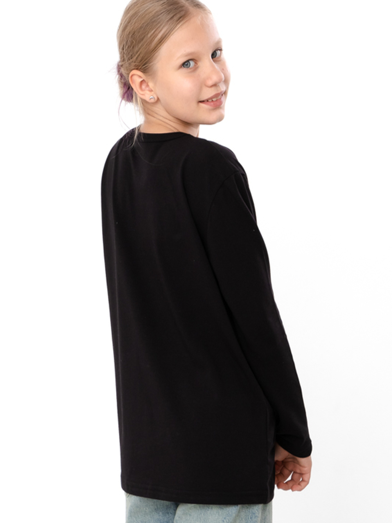 Лонгслив Носи своє модель 6363-036-33-2-4-chornij-zhachok Фото