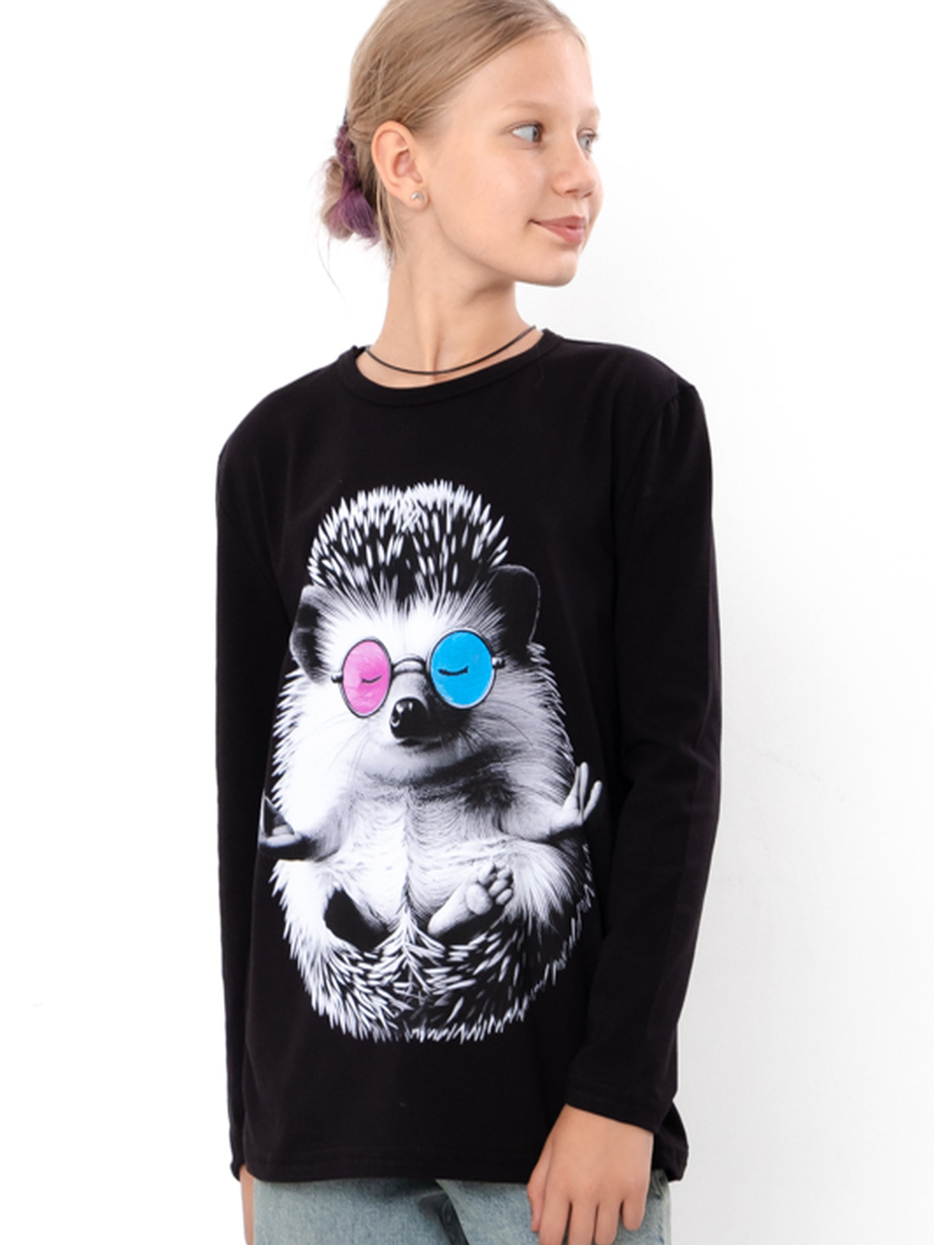 Лонгслив Носи своє модель 6363-036-33-2-4-chornij-zhachok Лонгслив Носи своє модель 6363-036-33-2-4-chornij-zhachok Фото