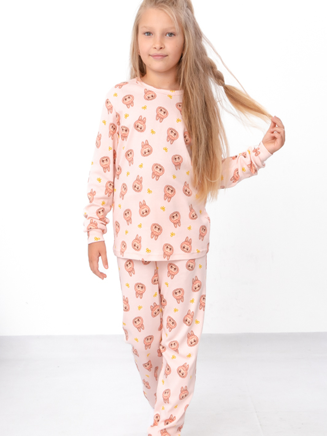 Піжама Носи своє Модель 6076-016-5-labubu-svtlo-persikovij Фото