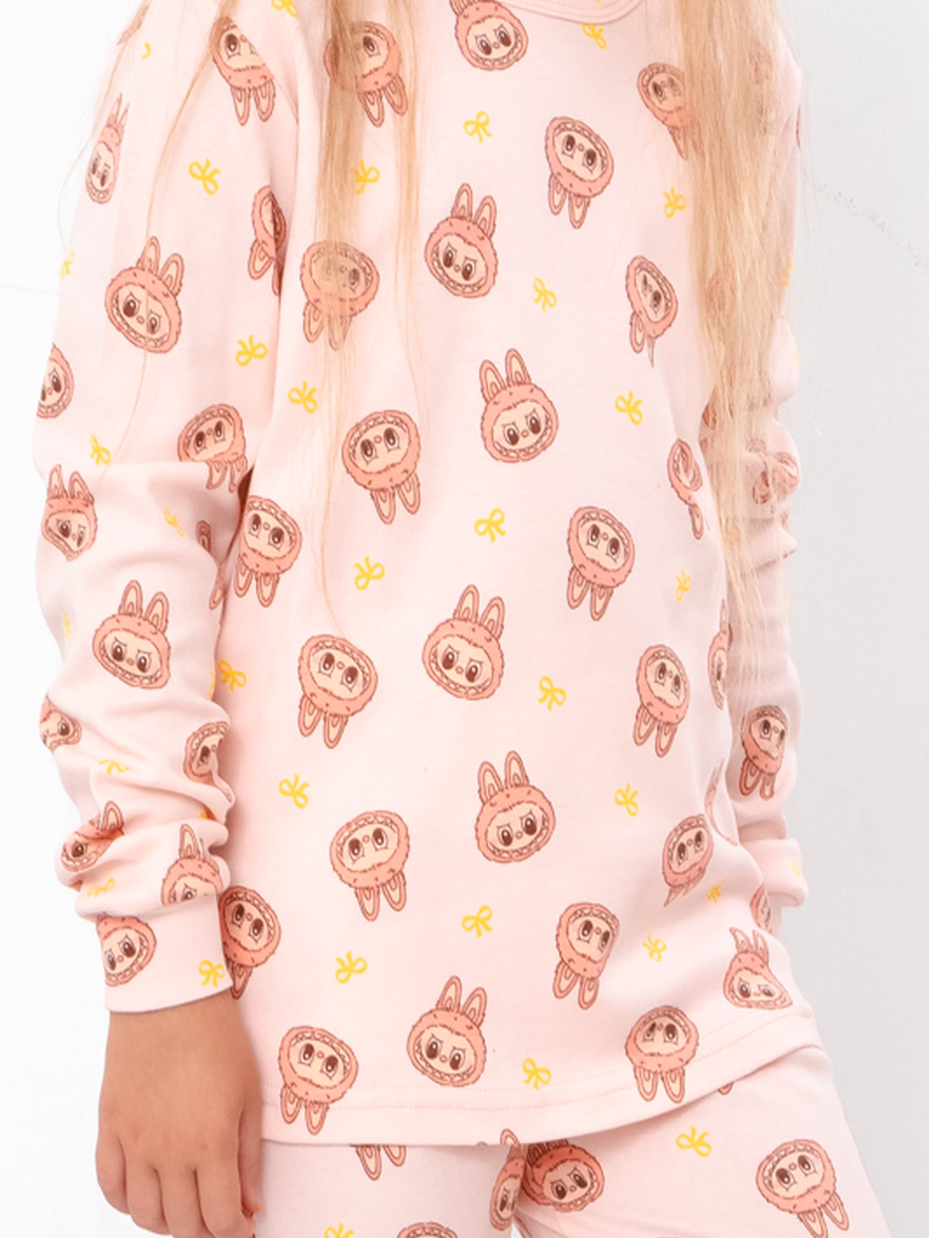 Піжама Носи своє Модель 6076-016-5-labubu-svtlo-persikovij Фото