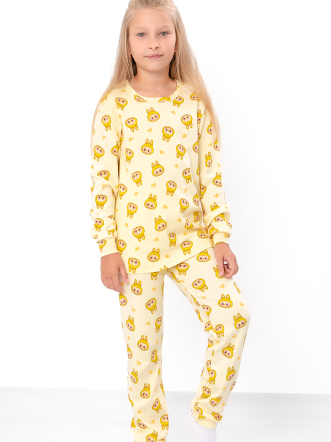 Піжама Носи своє Модель 6076-016-5-labubu-svtlo-zhovtij Фото