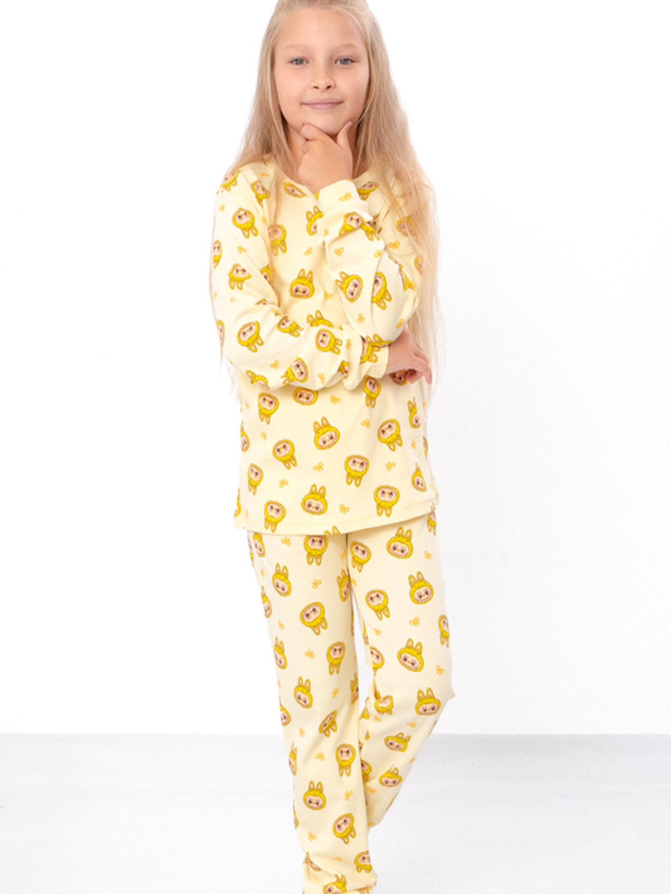 Піжама Носи своє Модель 6076-016-5-labubu-svtlo-zhovtij Фото