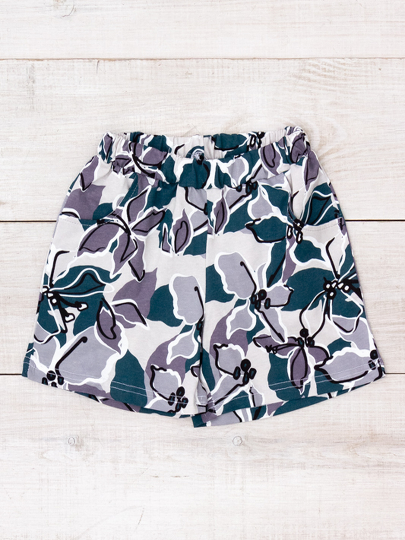 Повседневные шорты Носи своє модель 6262-002-kvti-srij-temno-smaragdovij Повседневные шорты Носи своє модель 6262-002-kvti-srij-temno-smaragdovij Фото