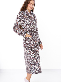 Халат Носи своє модель 8577-035-leopard-korichnevij Фото