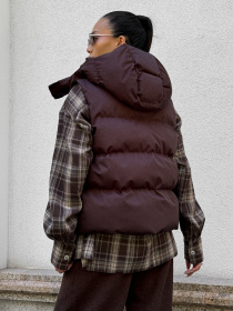 Утепленный жилет Jadone Fashion модель Zhylet_Ark_shoko Фото